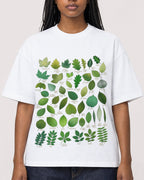 Mockup Boxy Heavyweight Tee White female close-up 04