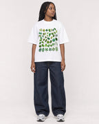 Mockup Boxy Heavyweight Tee White female full-body 04