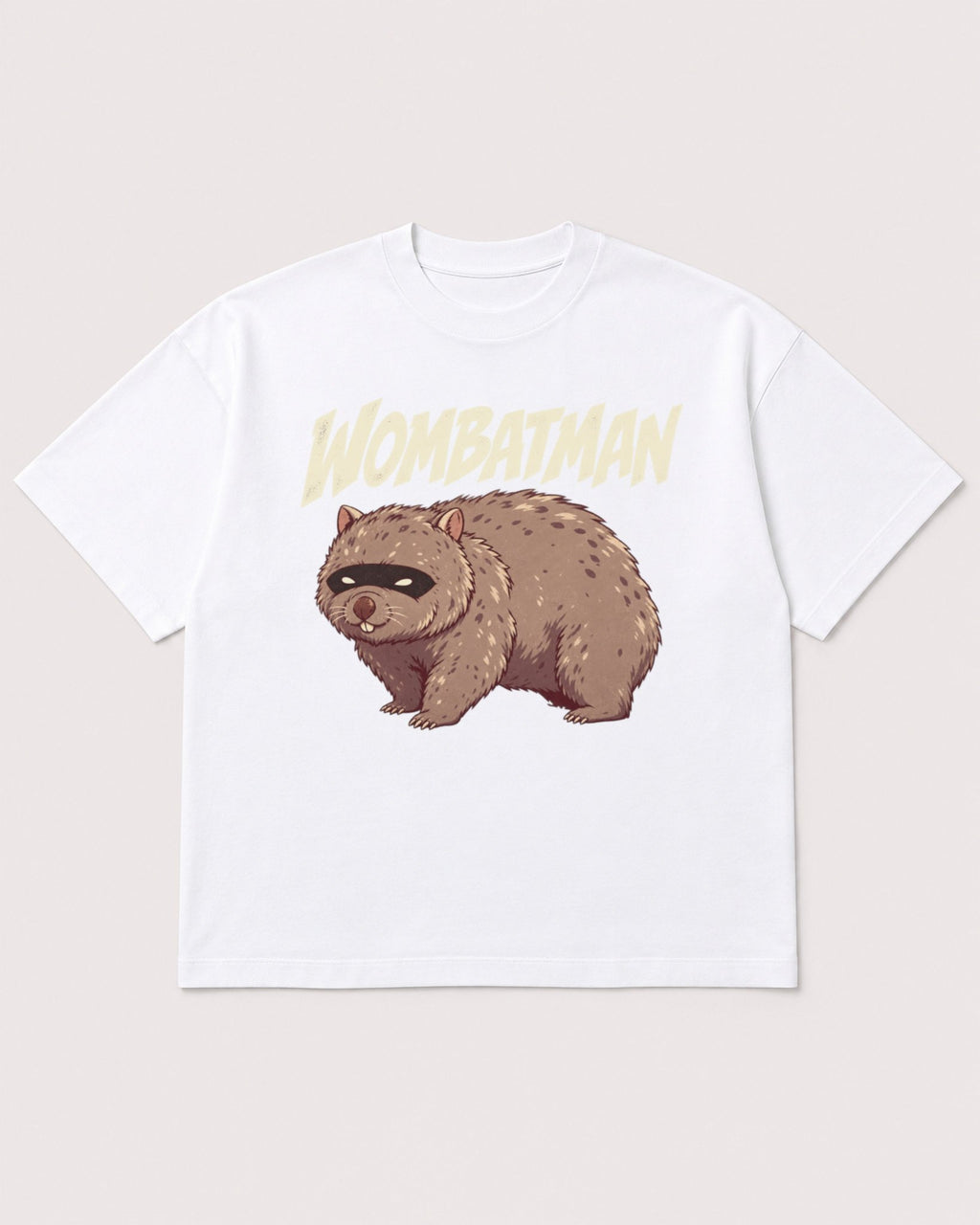 Mockup Boxy Heavyweight Tee White product