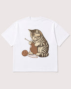 Mockup Boxy Heavyweight Tee White product