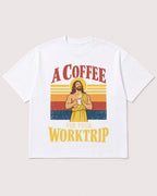 Mockup Boxy Heavyweight Tee White product