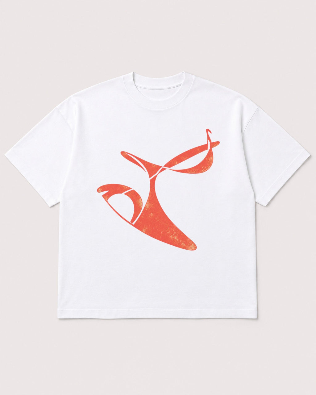Mockup Boxy Heavyweight Tee White product
