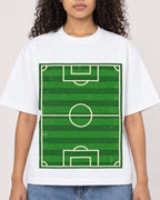 Mockup Boxy Heavyweight Tee White female close-up 10