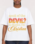 Mockup Boxy Heavyweight Tee White female close-up 44
