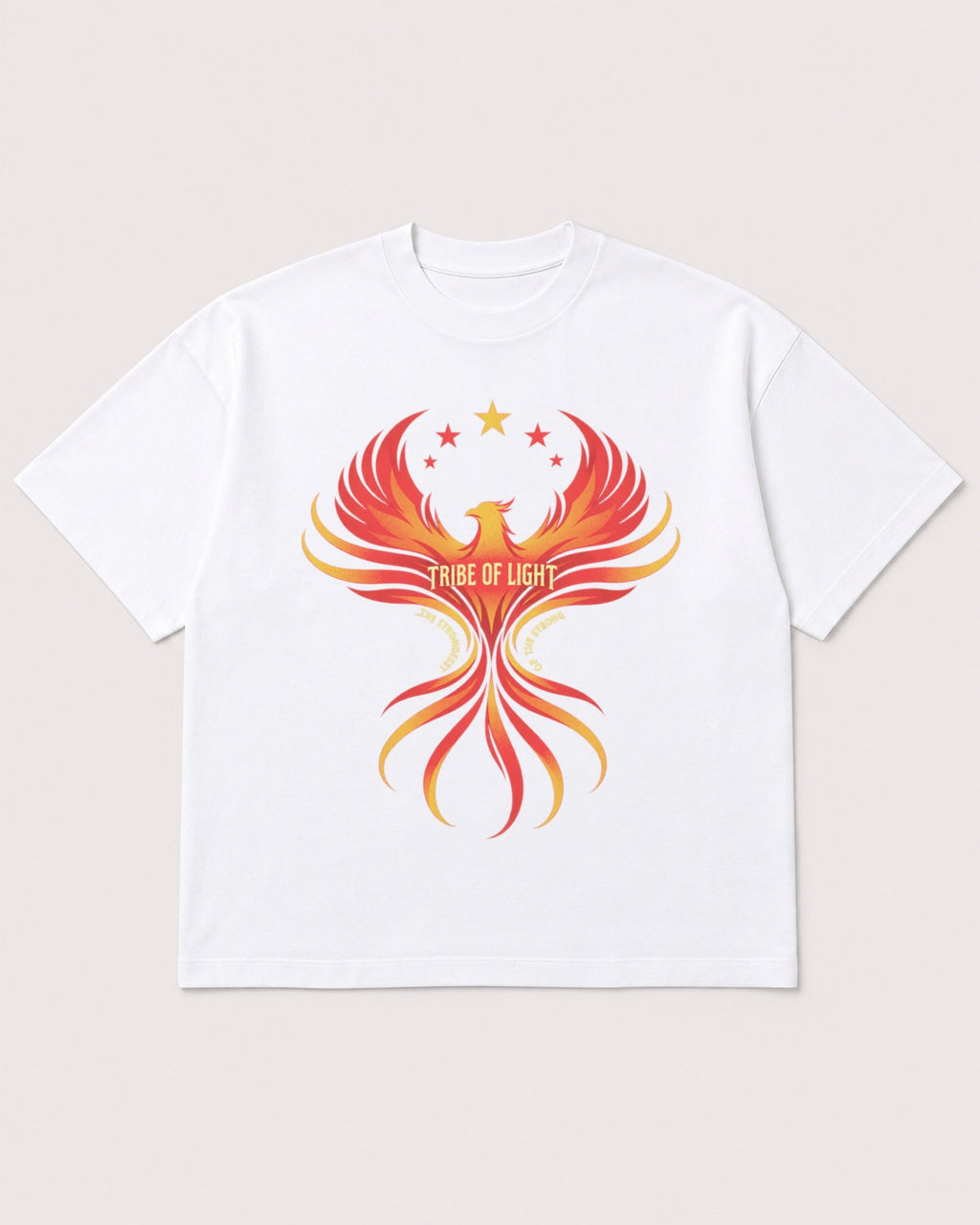 Mockup Boxy Heavyweight Tee White product