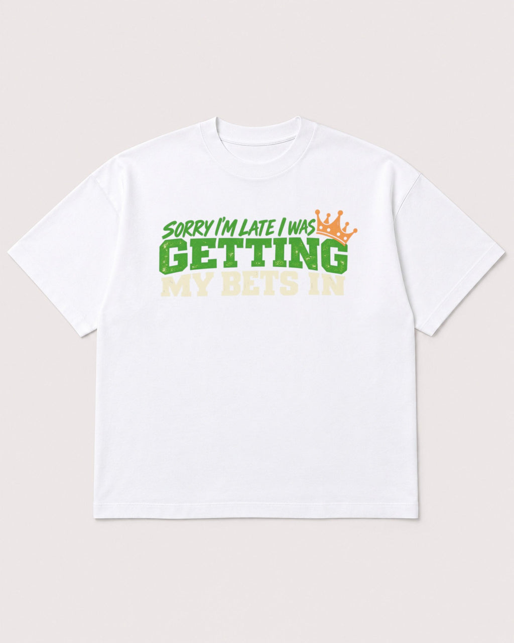 Mockup Boxy Heavyweight Tee White product