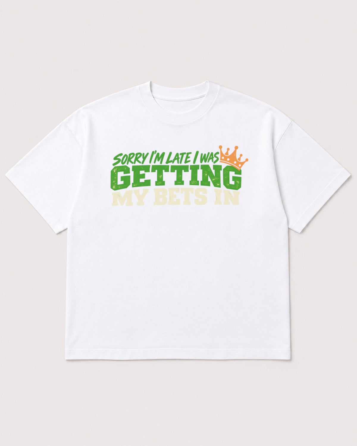 Mockup Boxy Heavyweight Tee White product
