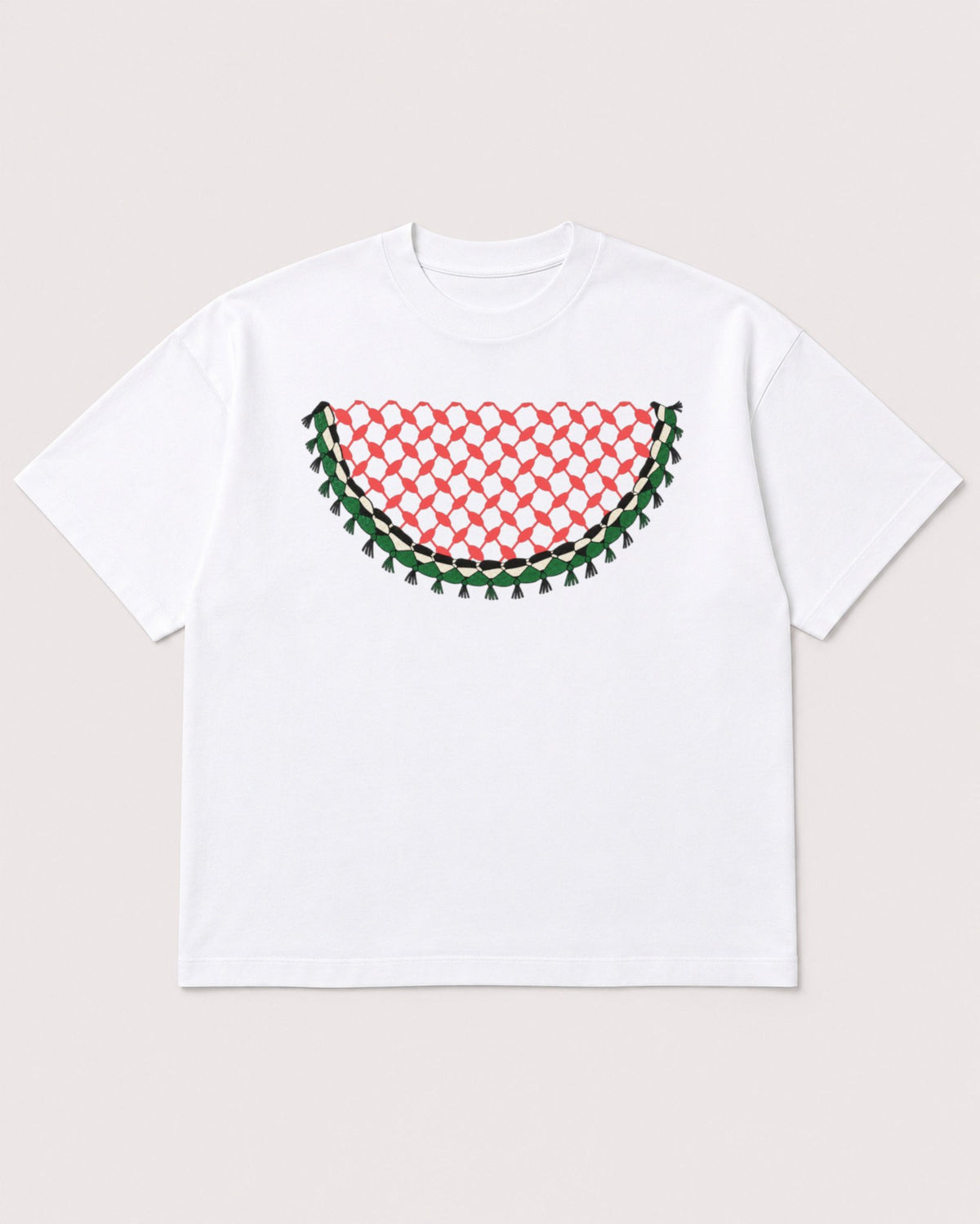 Mockup Boxy Heavyweight Tee White product