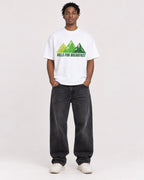 Mockup Boxy Heavyweight Tee White male full-body 05