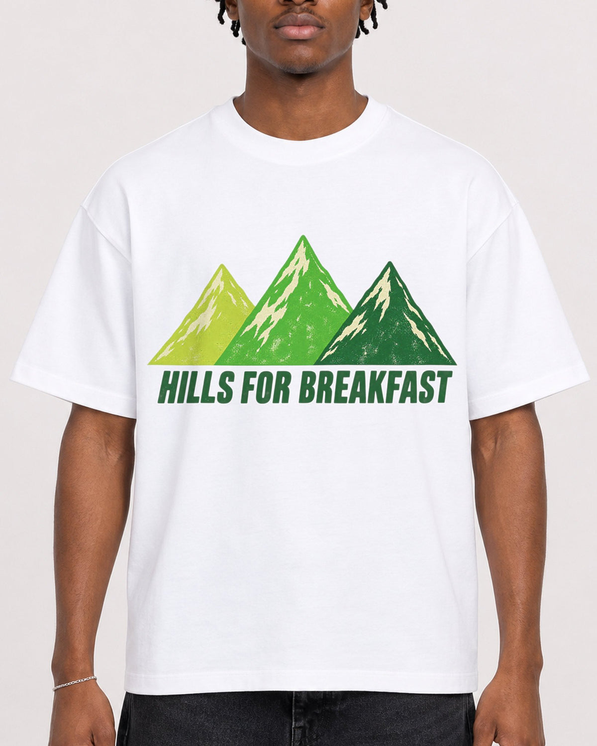 Mockup Boxy Heavyweight Tee White male close-up 05