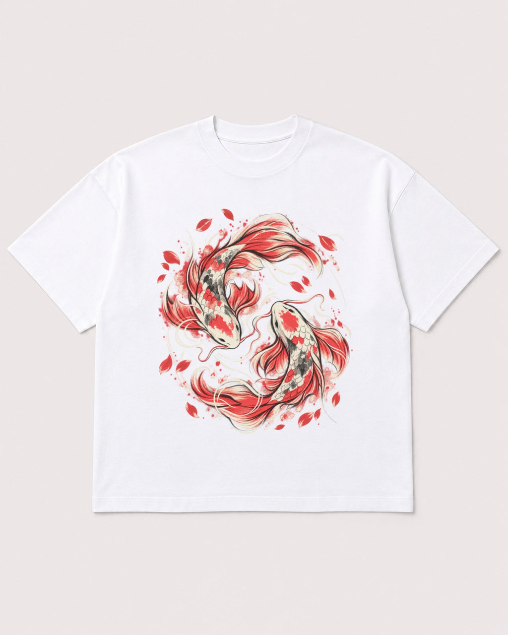 Mockup Boxy Heavyweight Tee White product