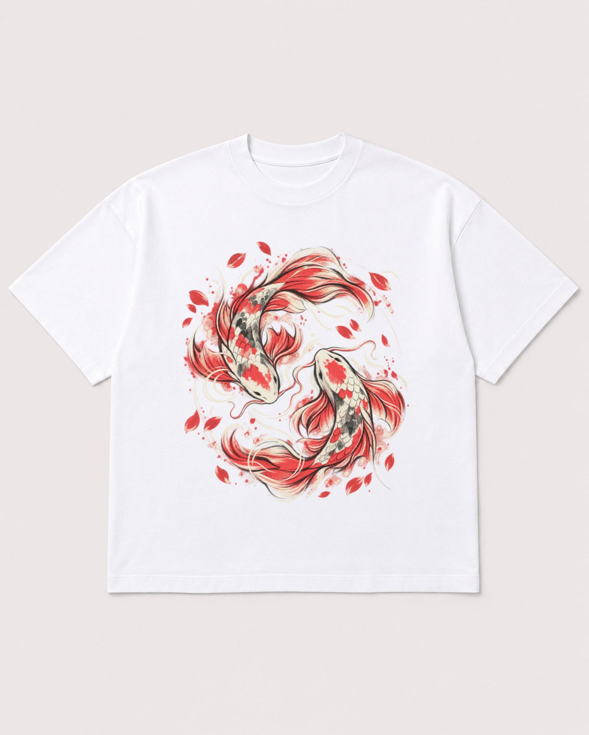 Mockup Boxy Heavyweight Tee White product