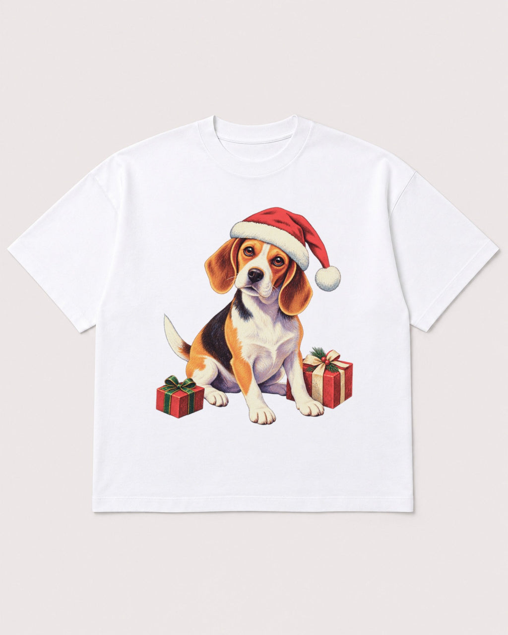 Mockup Boxy Heavyweight Tee White product