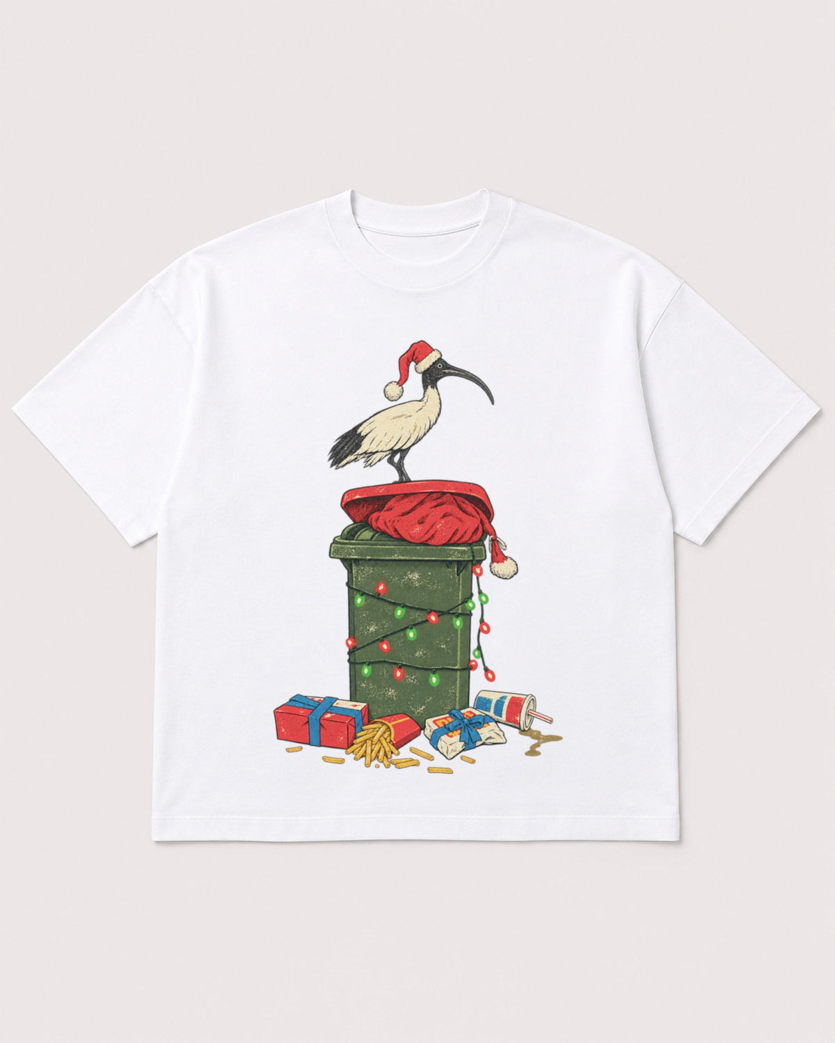 Mockup Boxy Heavyweight Tee White product