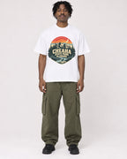 Mockup Boxy Heavyweight Tee White male full-body 04
