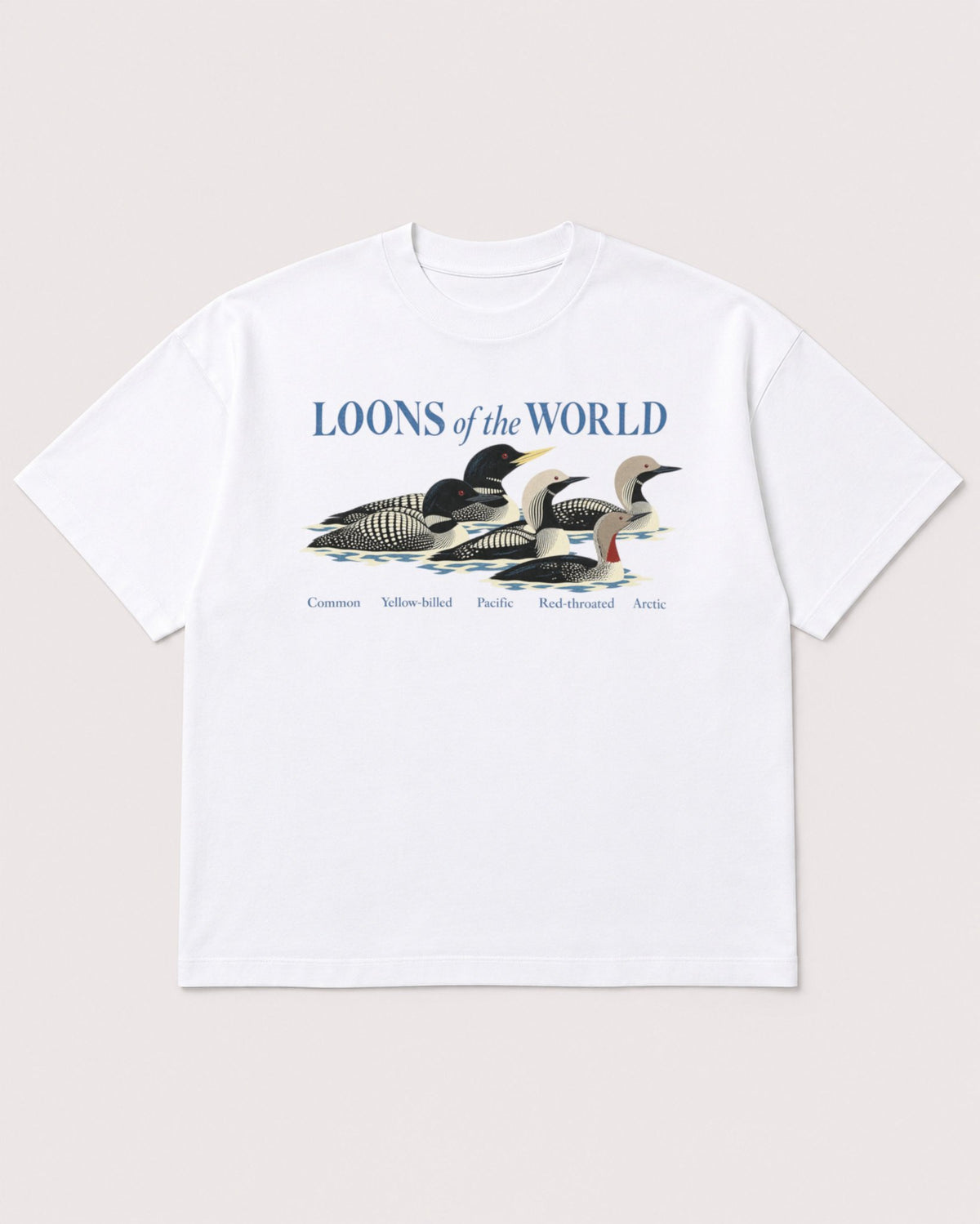 Mockup Boxy Heavyweight Tee White product