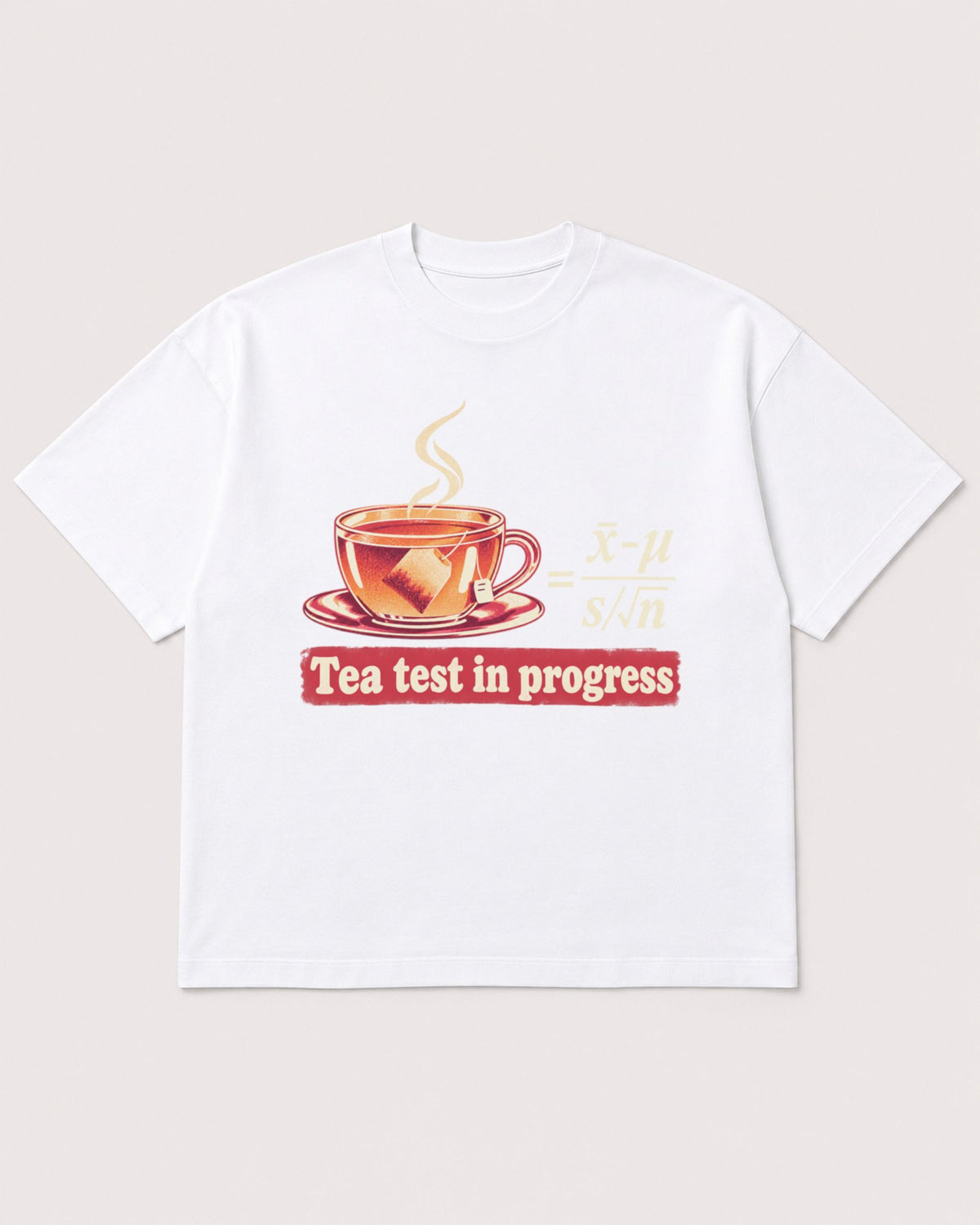 Mockup Boxy Heavyweight Tee White product