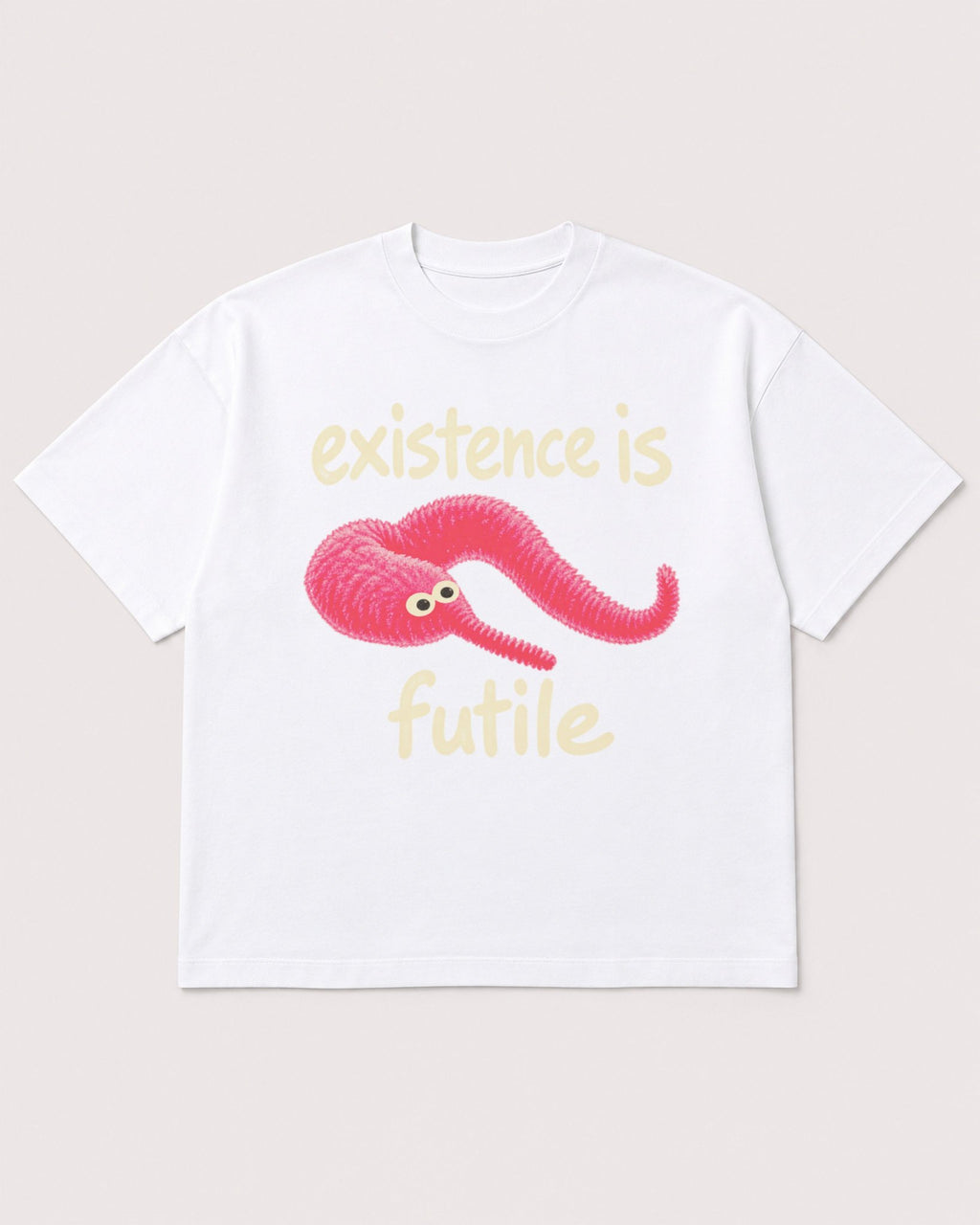 Mockup Boxy Heavyweight Tee White product