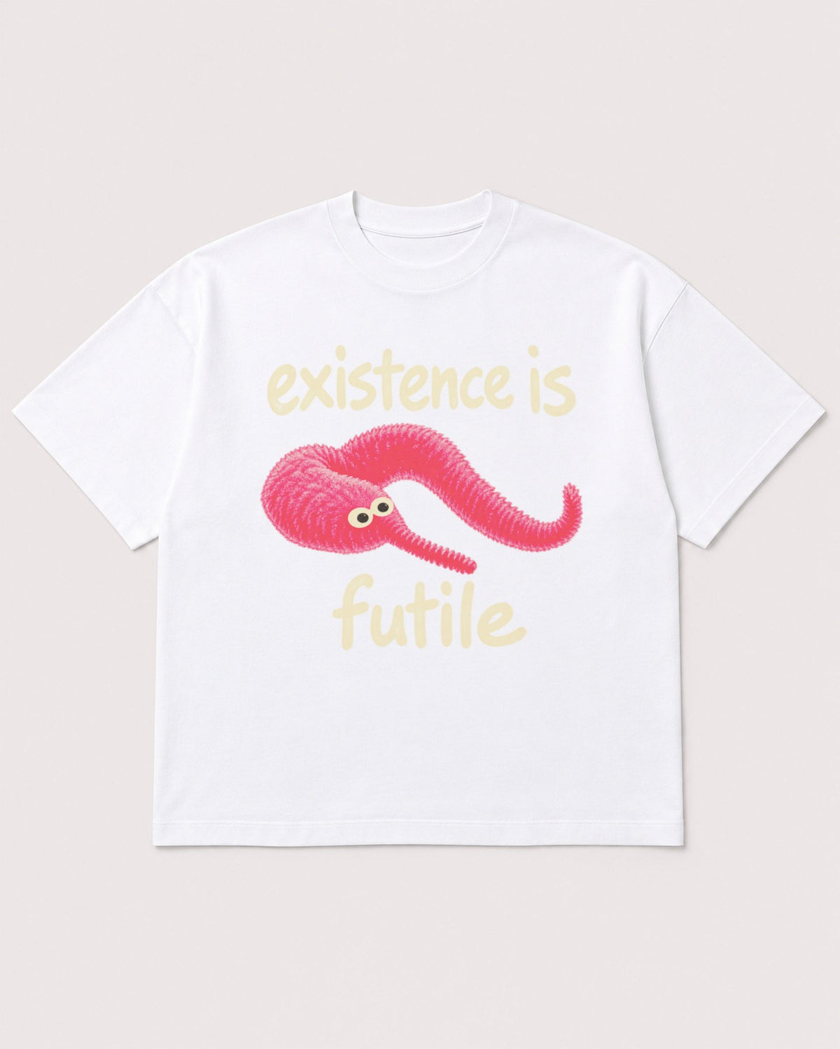 Mockup Boxy Heavyweight Tee White product