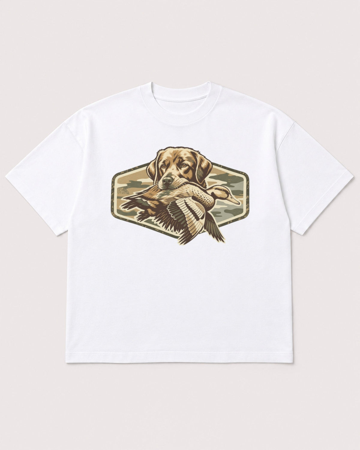 Mockup Boxy Heavyweight Tee White product