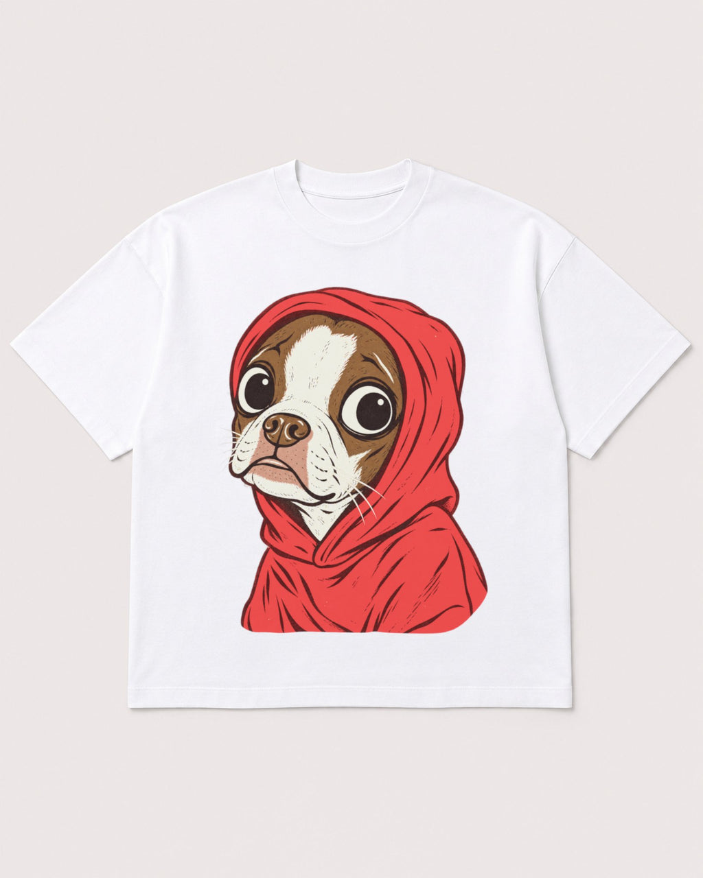 Mockup Boxy Heavyweight Tee White product