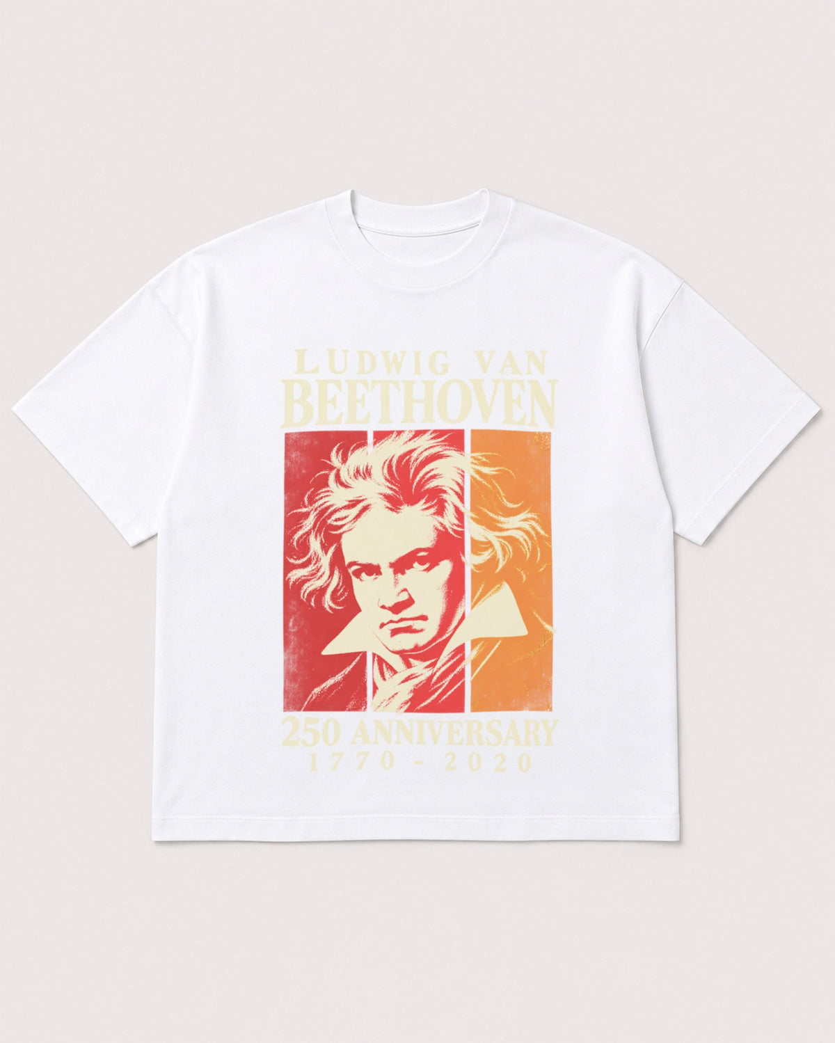 Mockup Boxy Heavyweight Tee White product