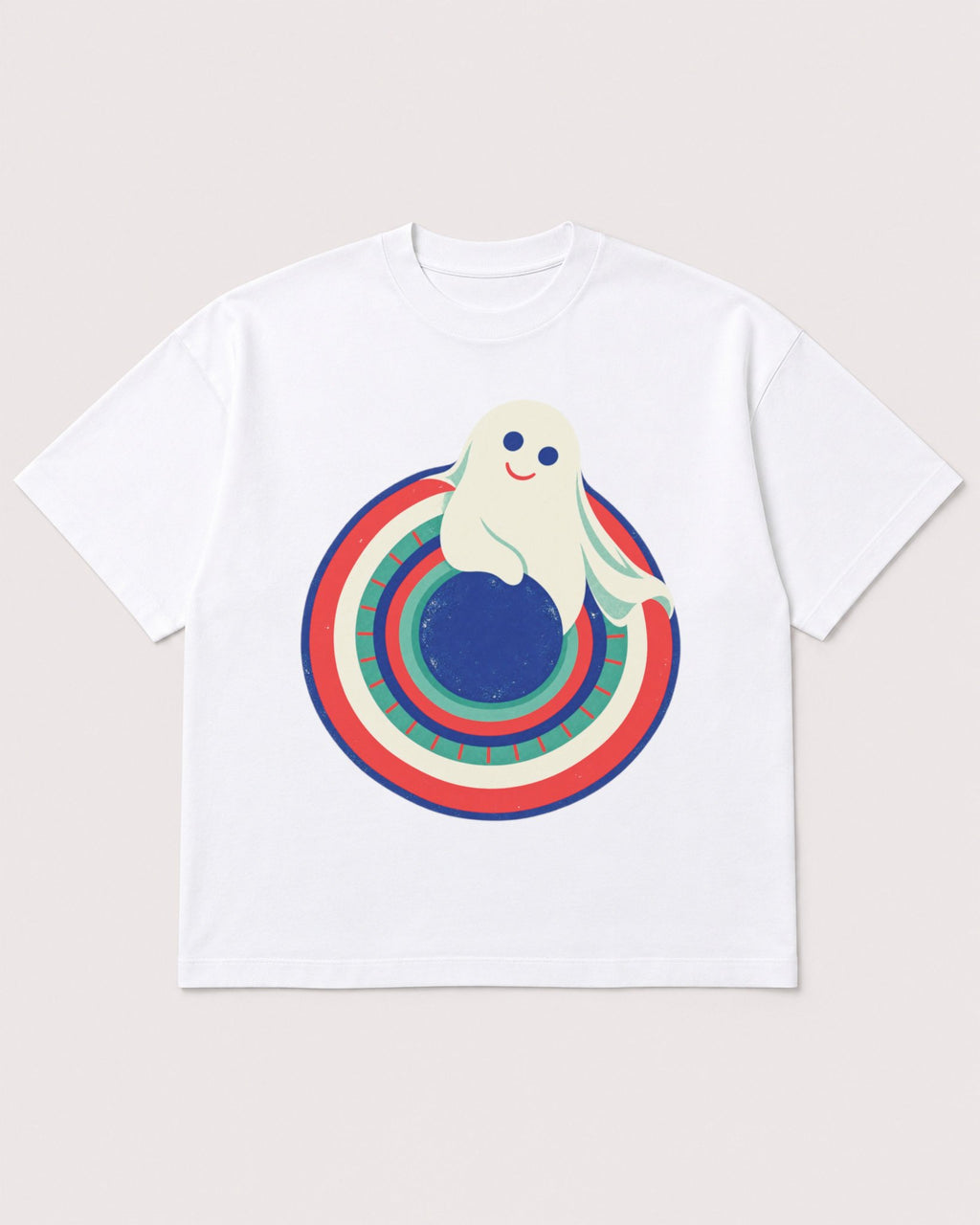 Mockup Boxy Heavyweight Tee White product