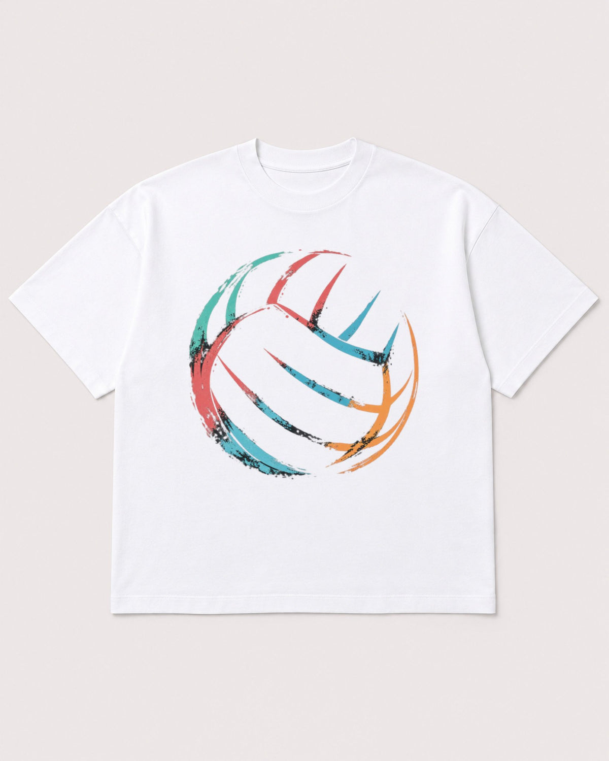 Mockup Boxy Heavyweight Tee White product