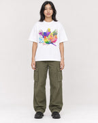 Mockup Boxy Heavyweight Tee White female full-body 22