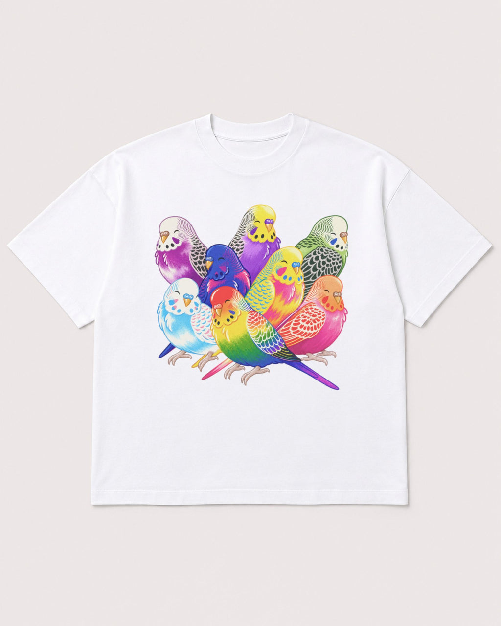 Mockup Boxy Heavyweight Tee White product