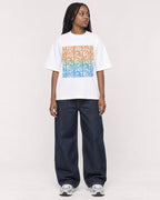 Mockup Boxy Heavyweight Tee White female full-body 04
