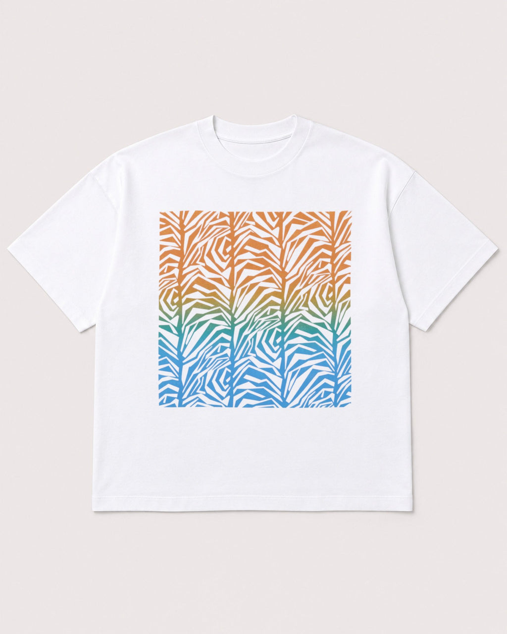 Mockup Boxy Heavyweight Tee White product