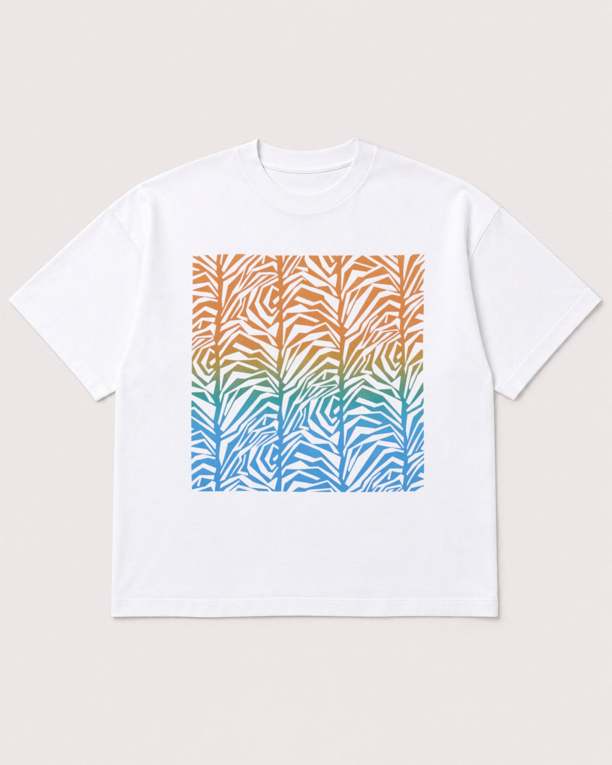 Mockup Boxy Heavyweight Tee White product