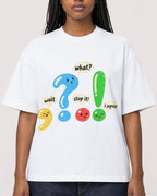 Mockup Boxy Heavyweight Tee White female close-up 04