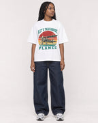 Mockup Boxy Heavyweight Tee White female full-body 04