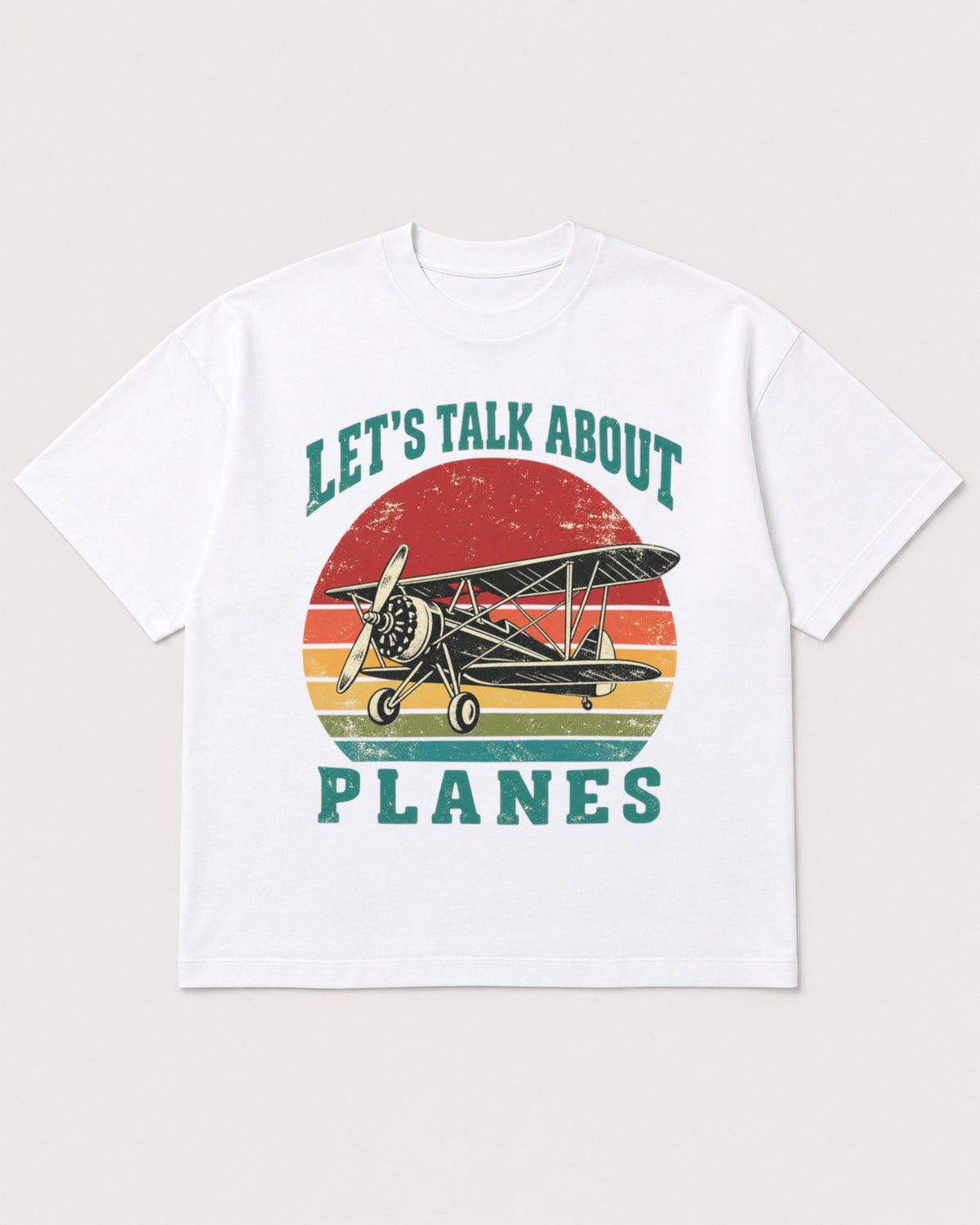 Mockup Boxy Heavyweight Tee White product