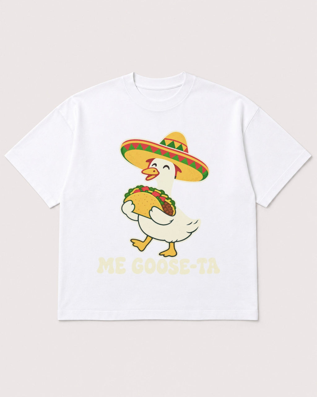 Mockup Boxy Heavyweight Tee White product