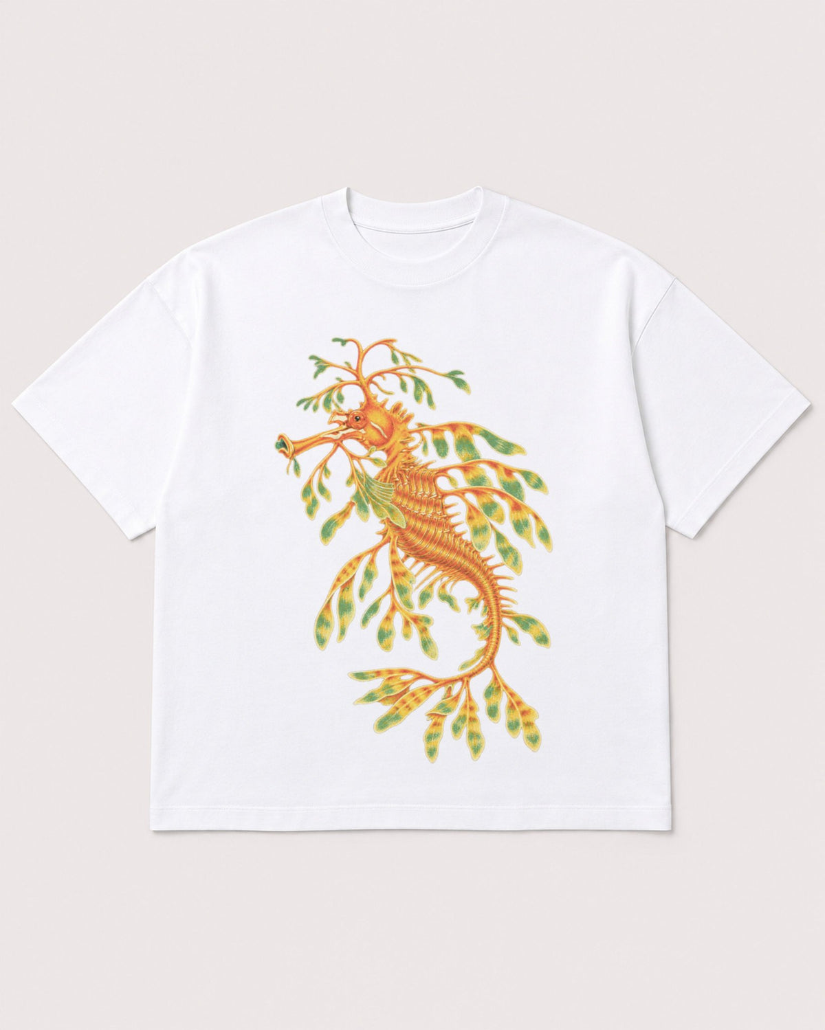 Mockup Boxy Heavyweight Tee White product