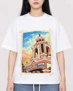 Mockup Boxy Heavyweight Tee White female close-up 01
