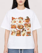 Mockup Boxy Heavyweight Tee White female close-up 01