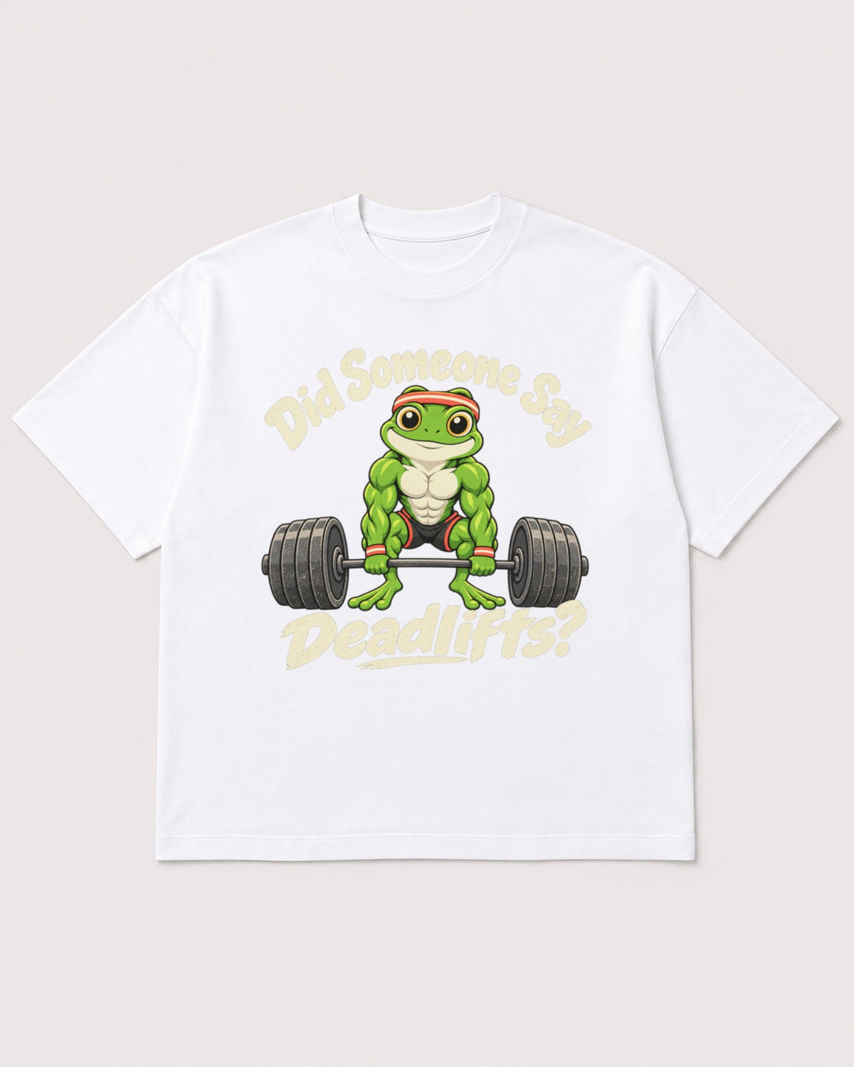Mockup Boxy Heavyweight Tee White product