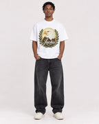 Mockup Boxy Heavyweight Tee White male full-body 05