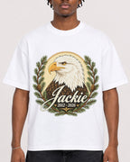 Mockup Boxy Heavyweight Tee White male close-up 05