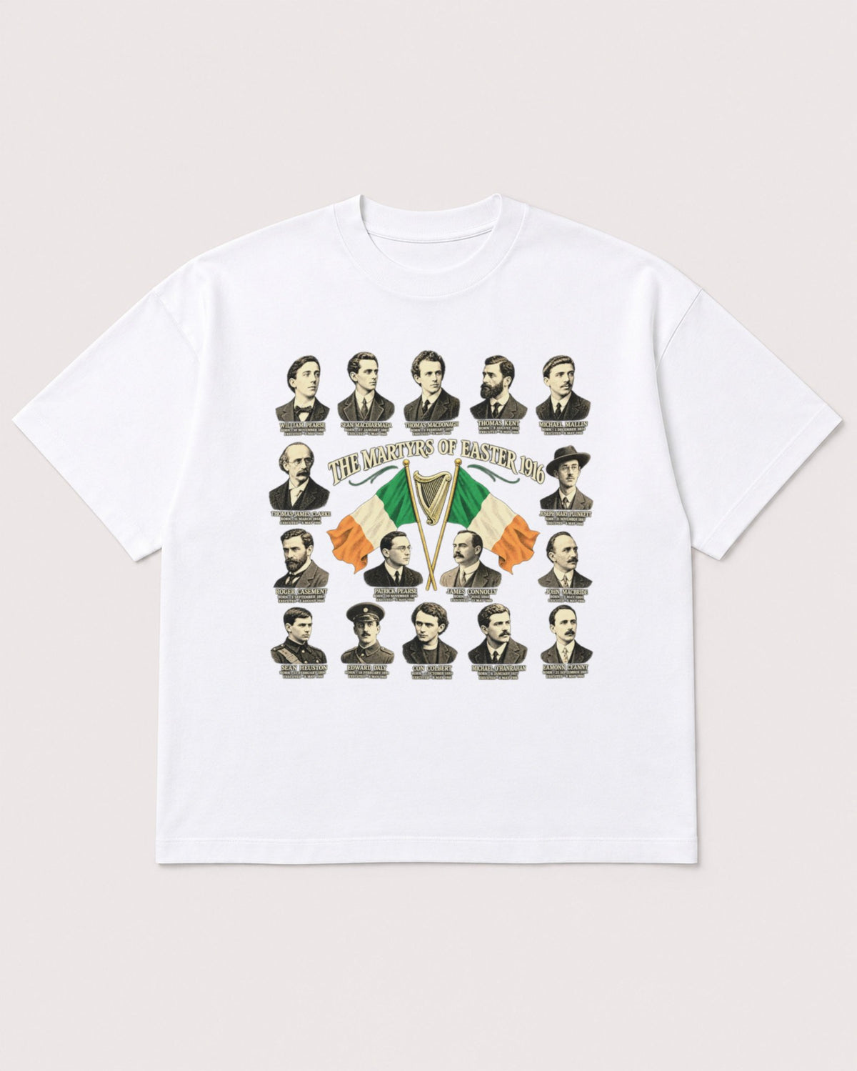 Mockup Boxy Heavyweight Tee White product