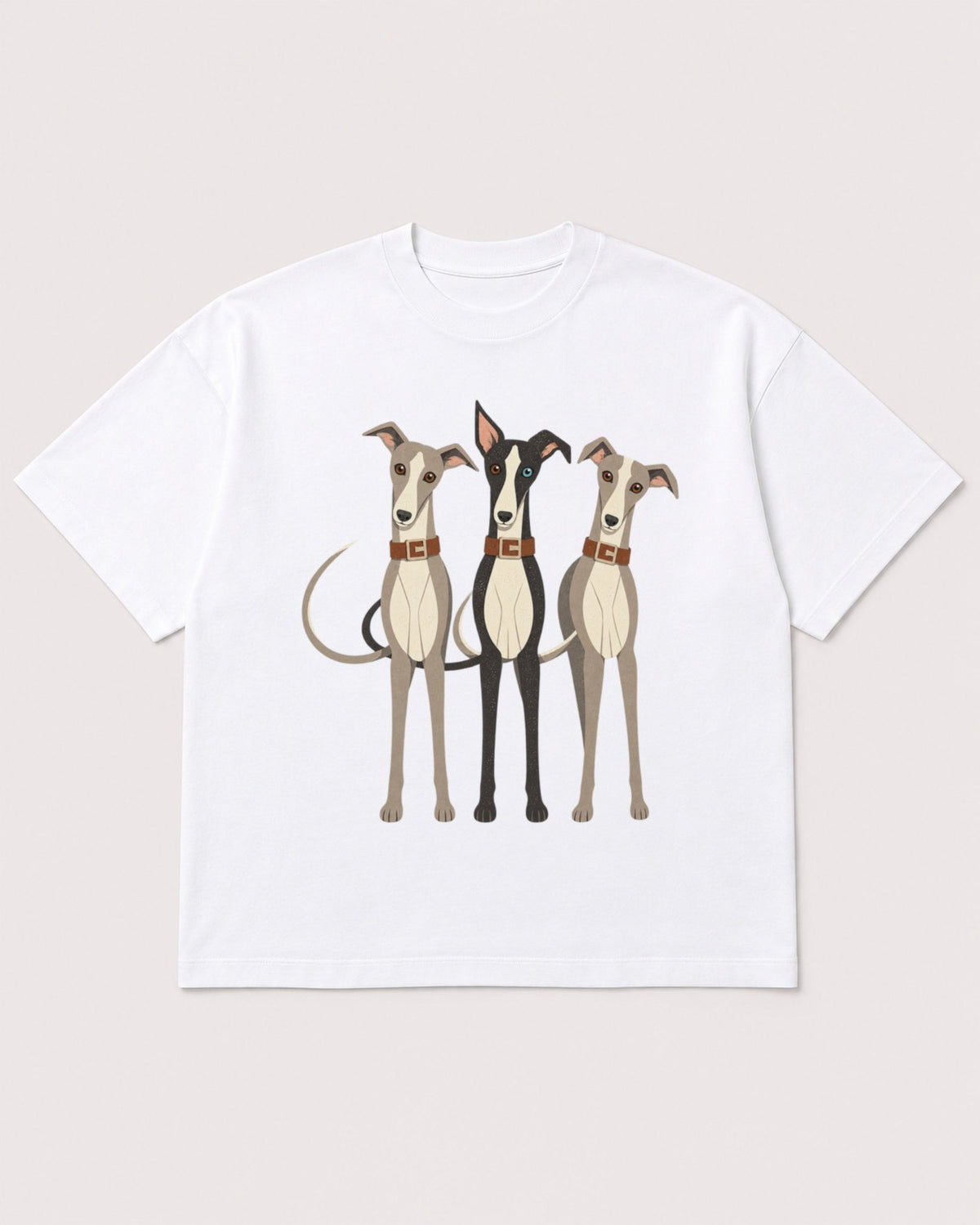 Mockup Boxy Heavyweight Tee White product