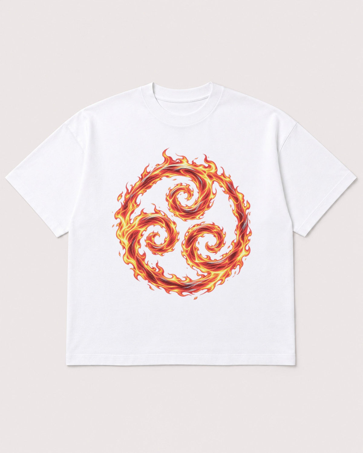 Mockup Boxy Heavyweight Tee White product