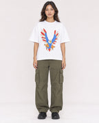 Mockup Boxy Heavyweight Tee White female full-body 02