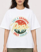 Mockup Boxy Heavyweight Tee White female close-up 02