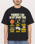 Mockup Boxy Heavyweight Tee Black male close-up 02