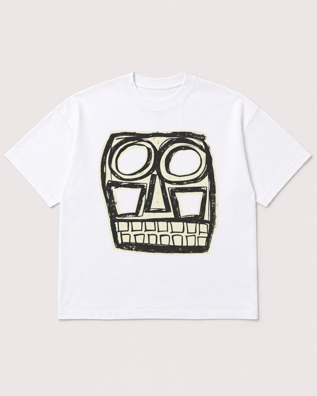 Mockup Boxy Heavyweight Tee White product